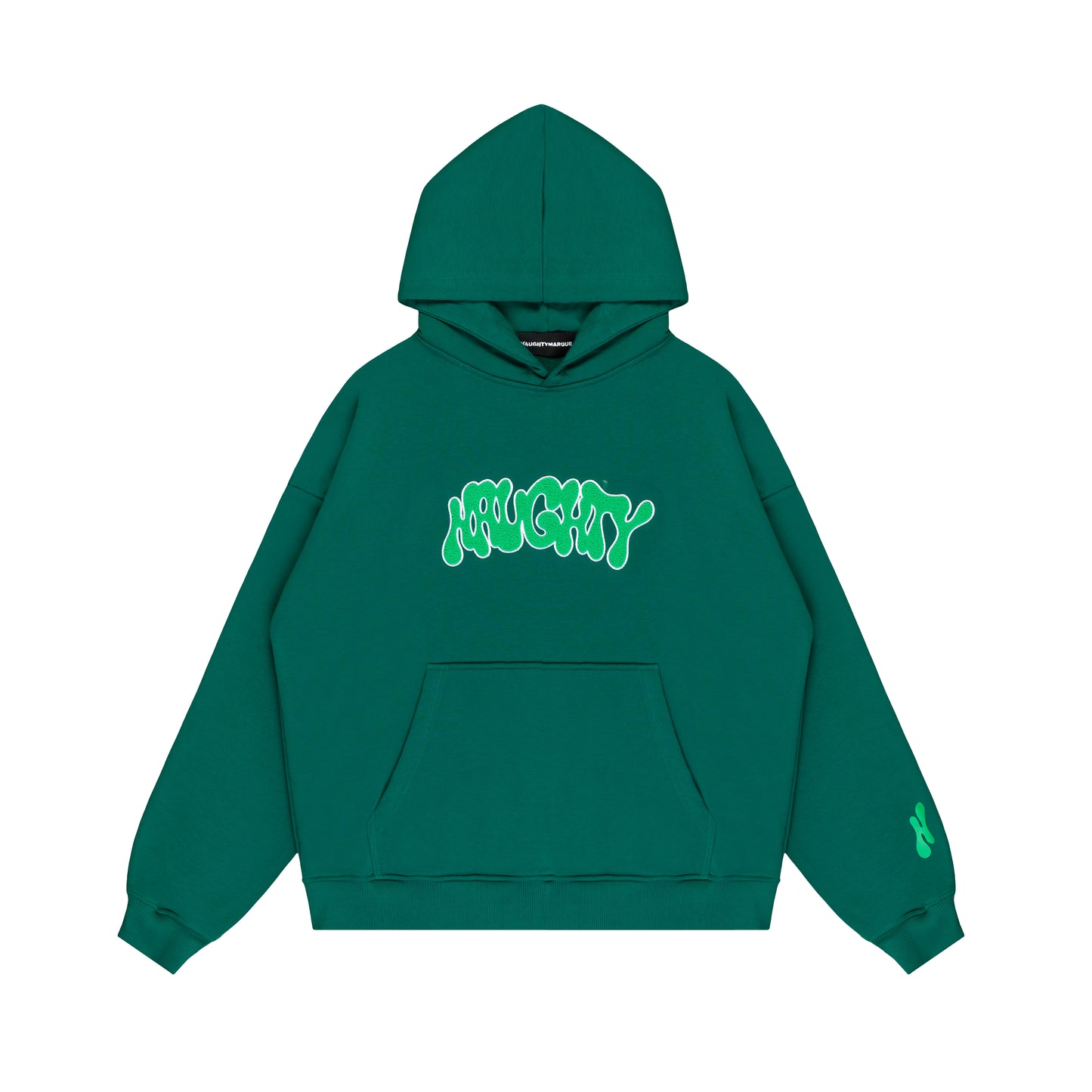 "Wild" Green Hoodie