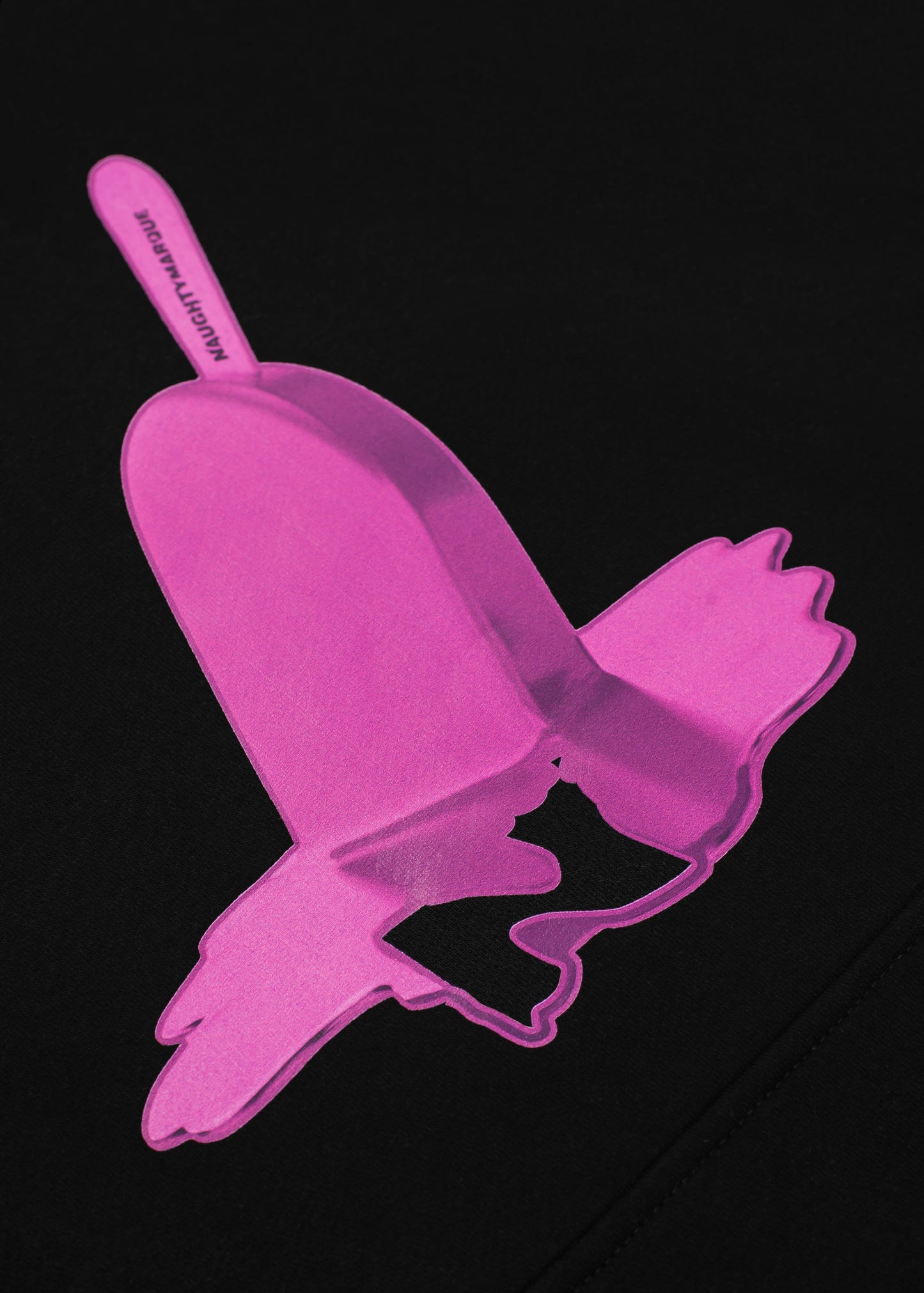 "Ice Crem" Black Hoodie