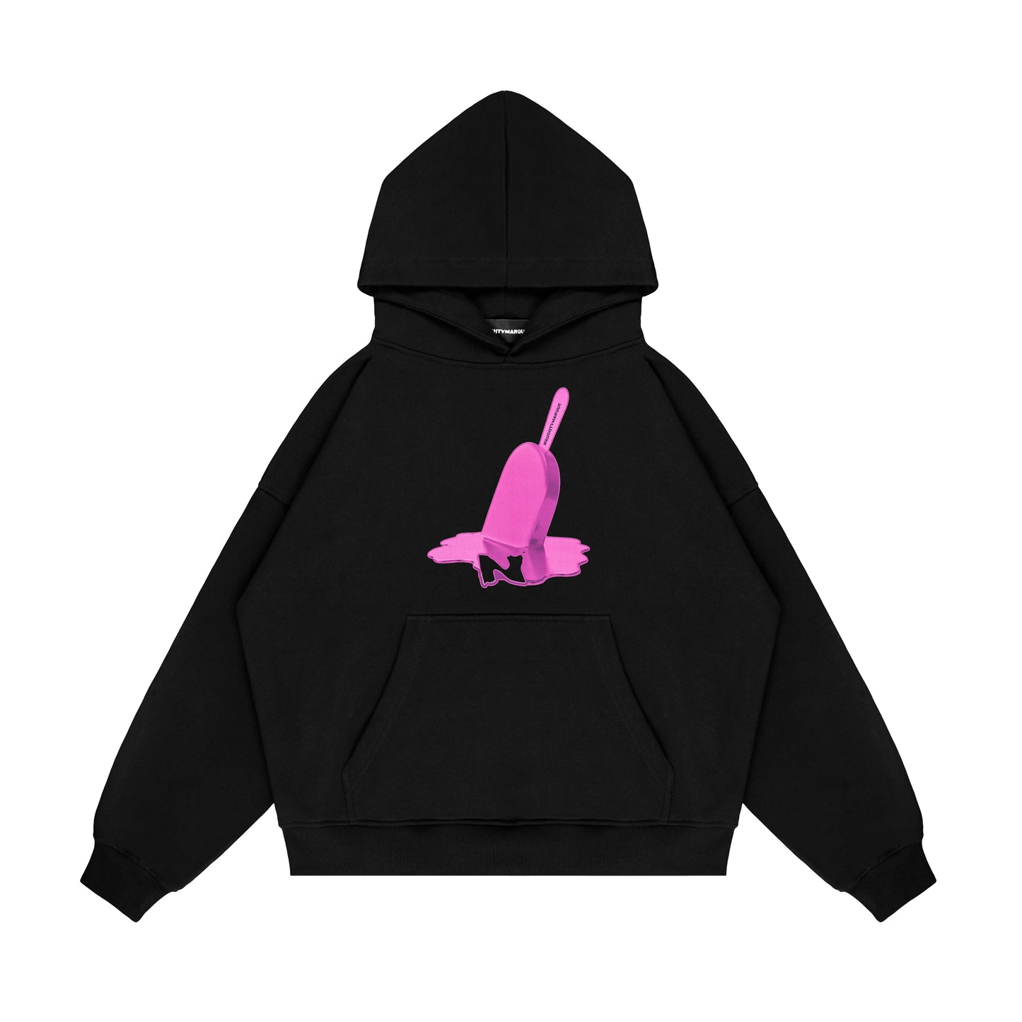 "Ice Crem" Black Hoodie