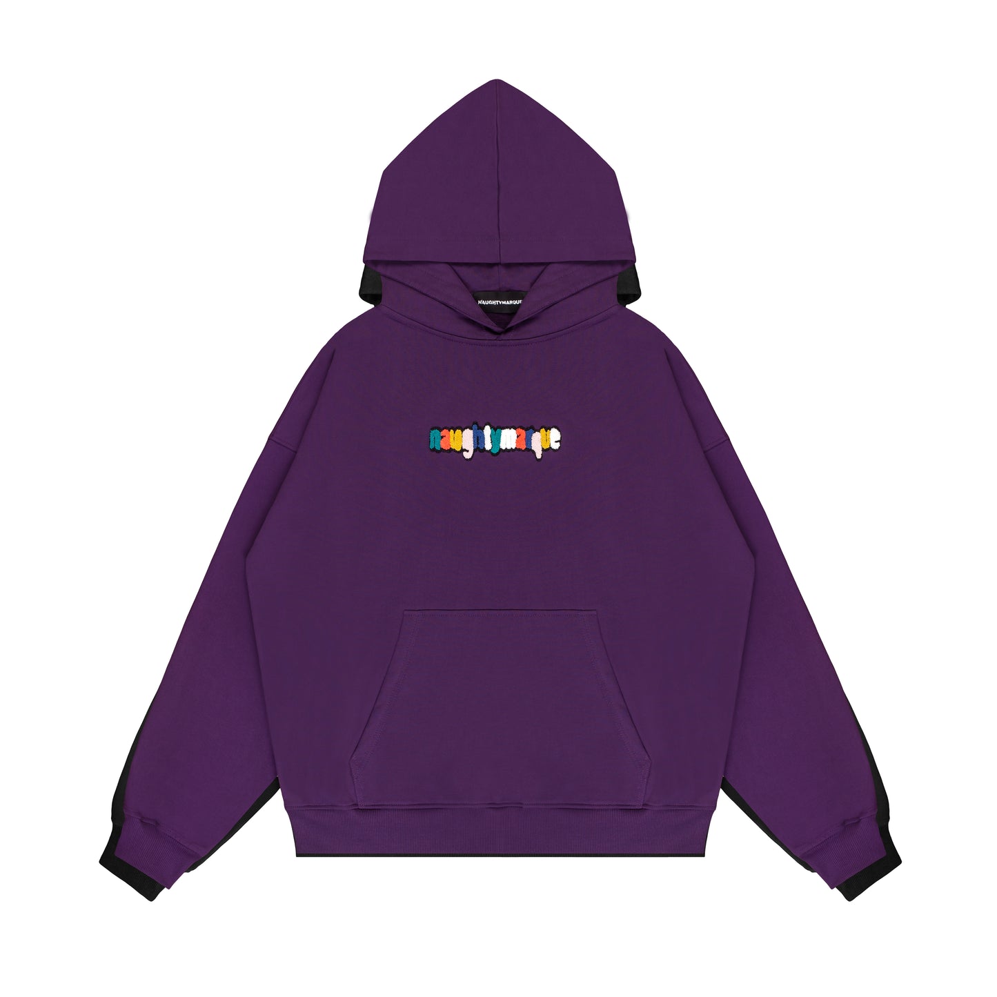 "Patch" Purple Hoodie