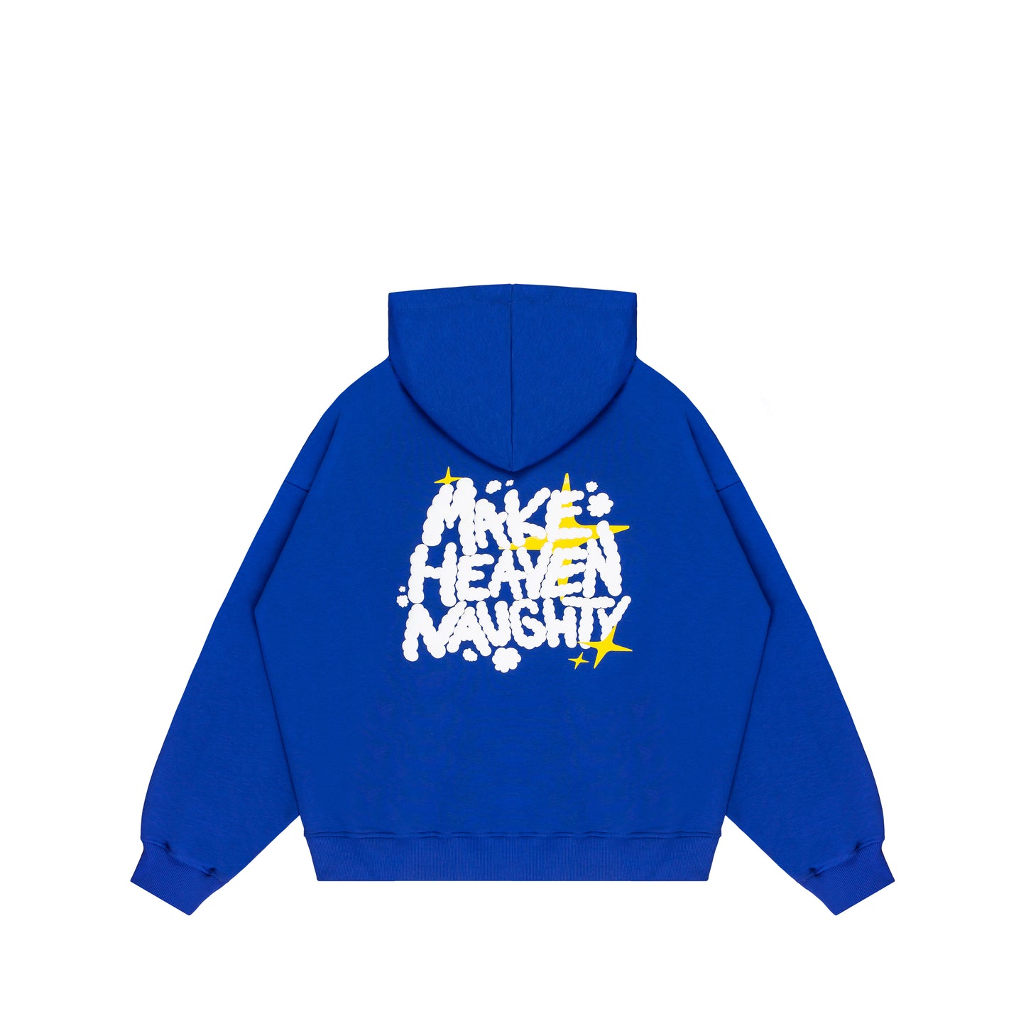 "Make Heaven Naughty" Blue Hoodie