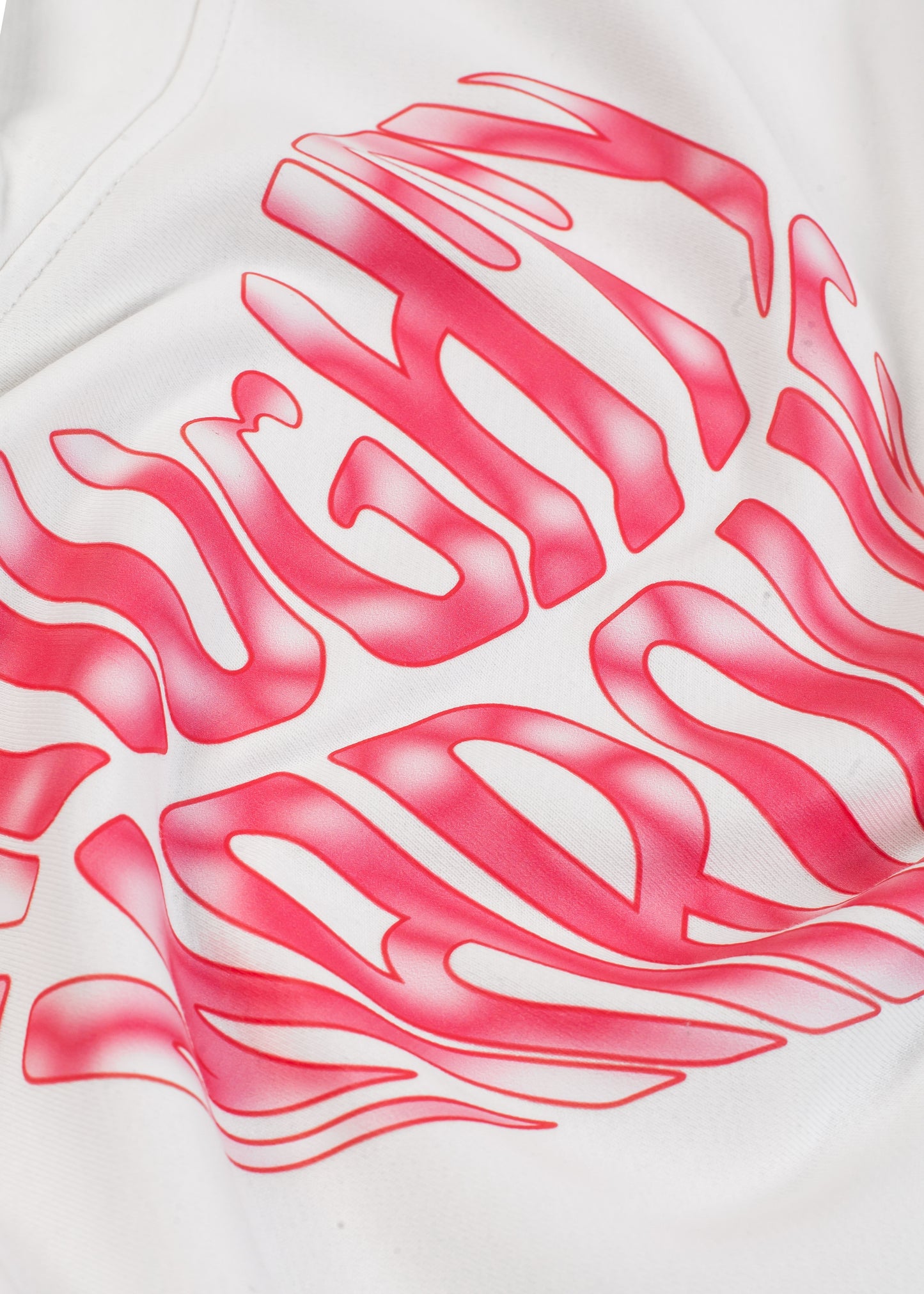 "Red Heart" Cream Hoodie