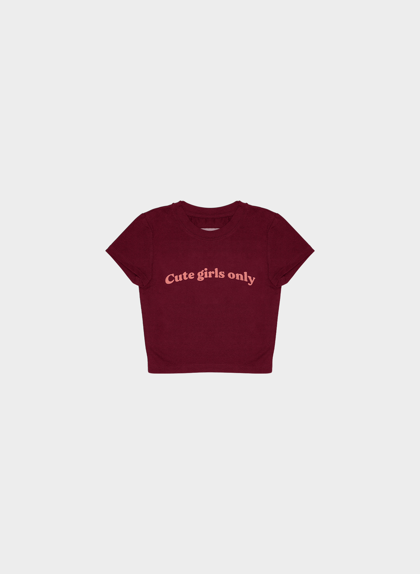 Cute girls only Crop Top