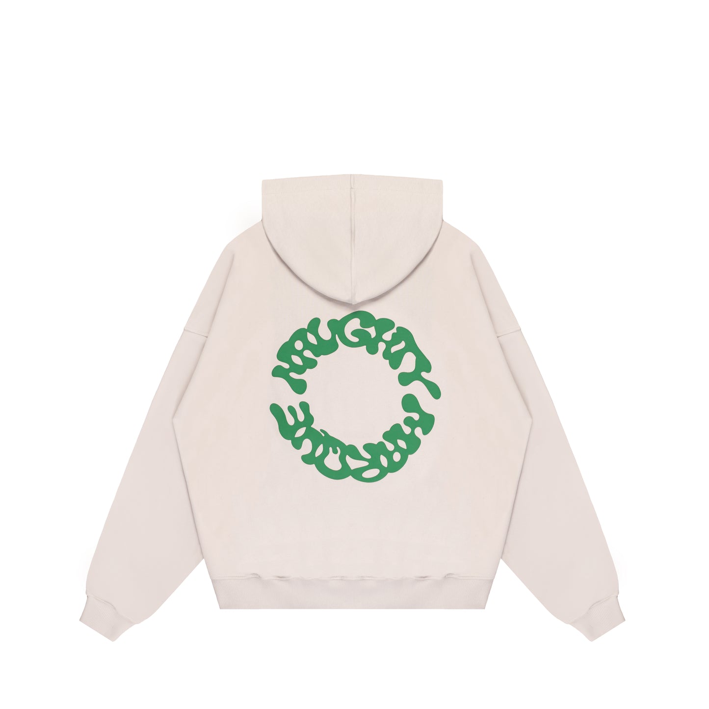 “Orbit” Beige Hoodie