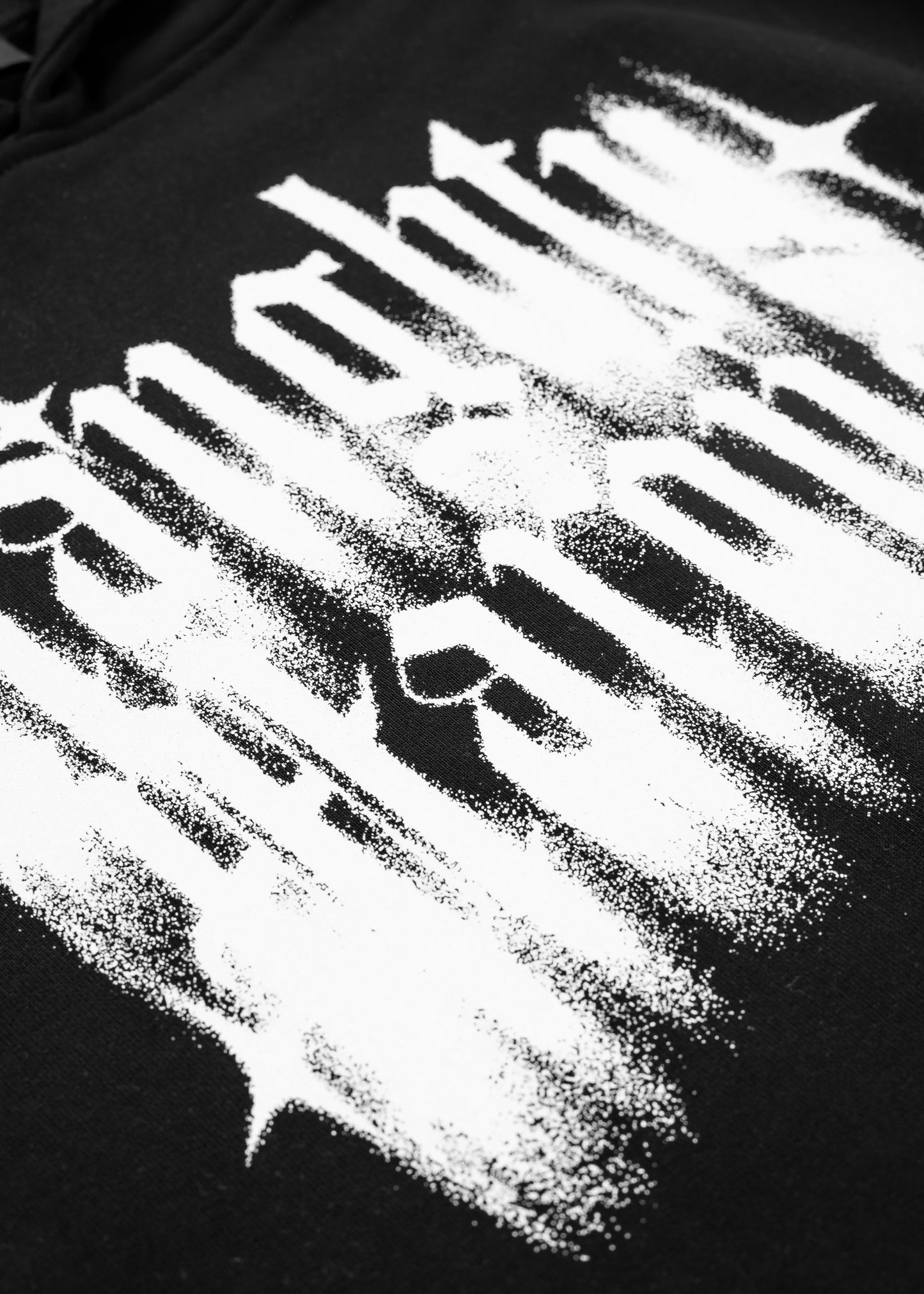 "Foggy" Black Hoodie