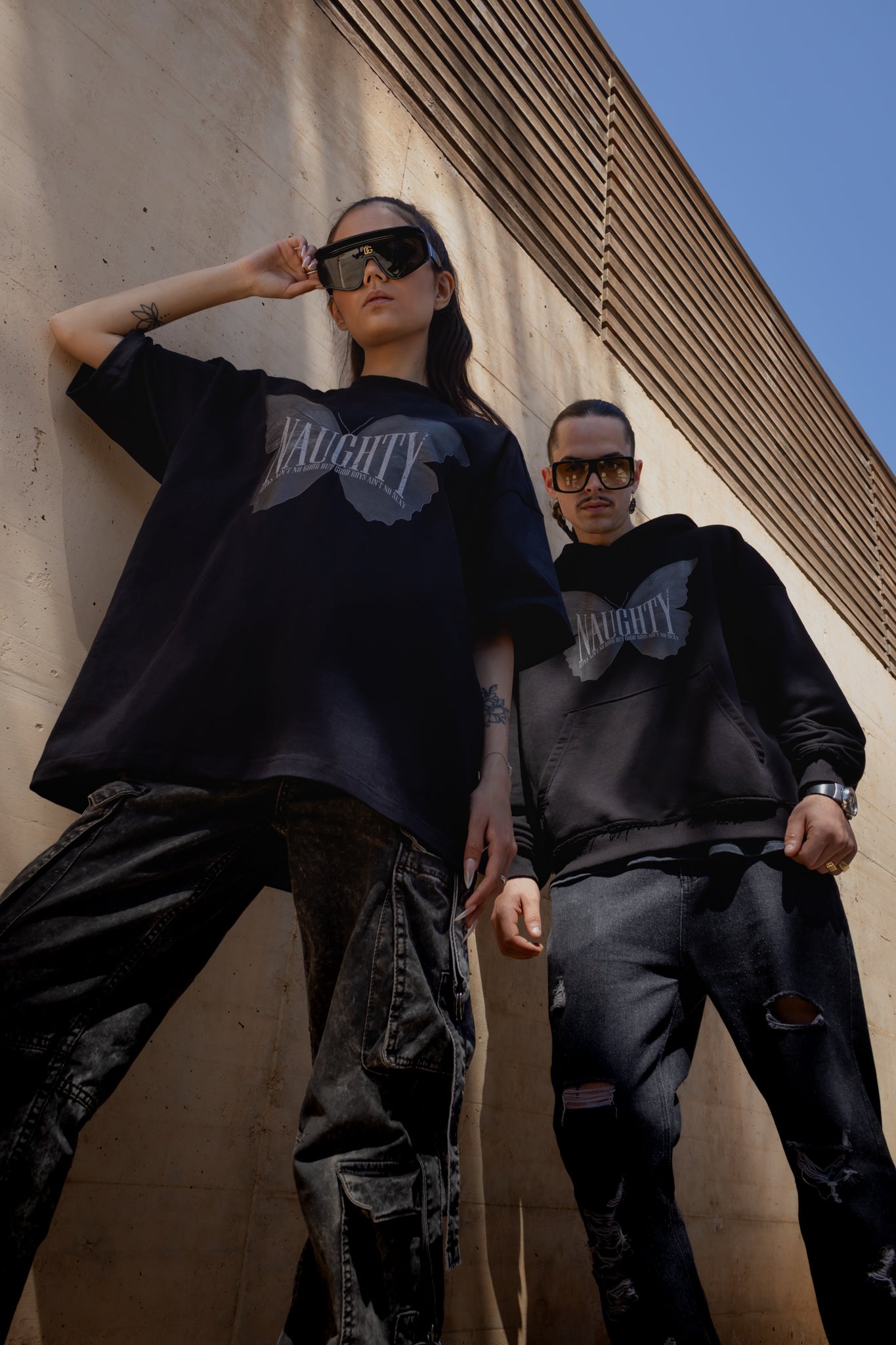 "Butterfly" Black Hoodie