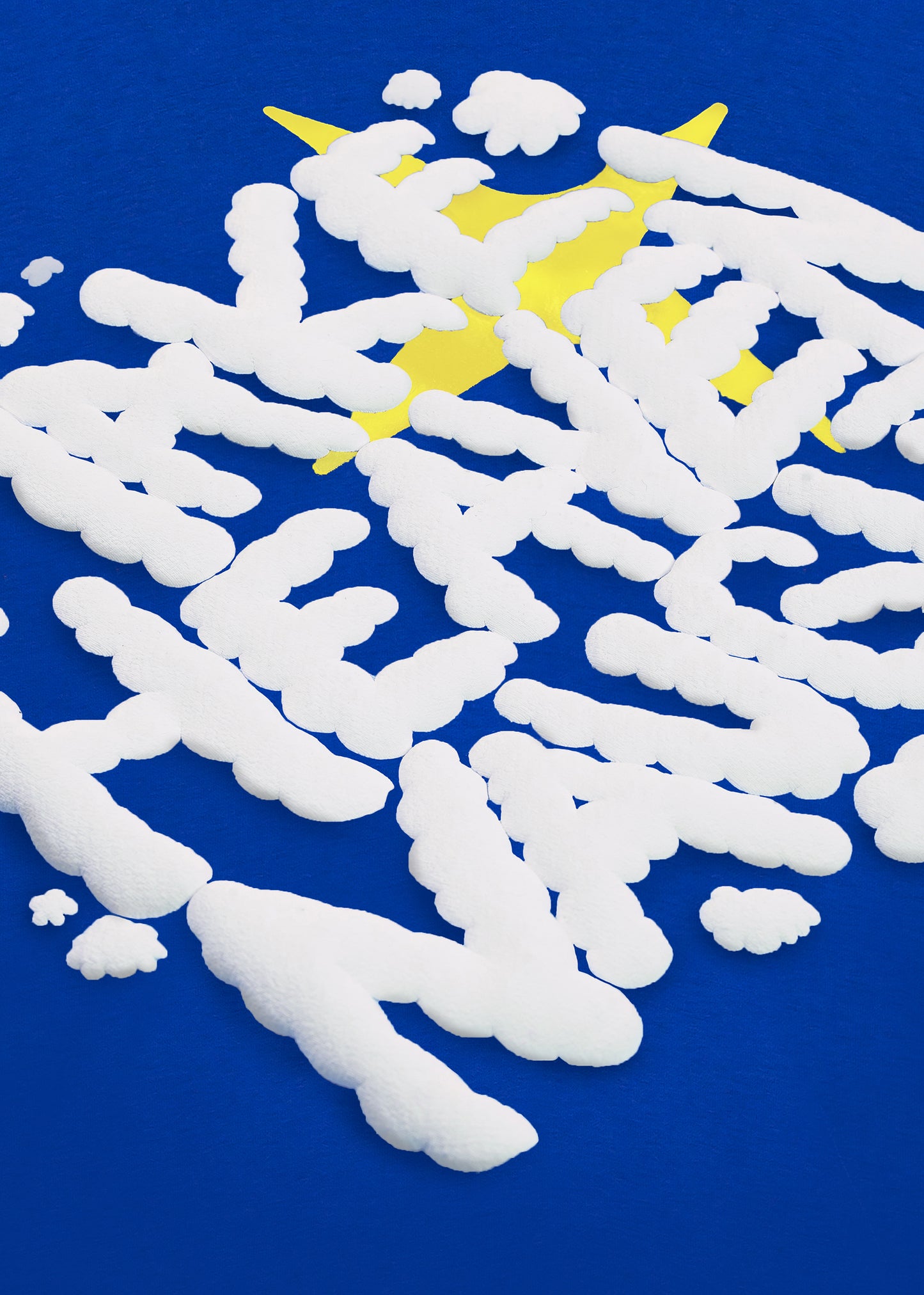 "Make Heaven Naughty" Blue Hoodie