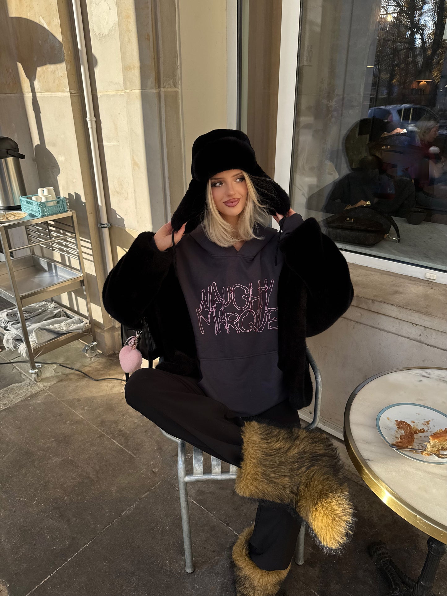 “Current” Graphite Hoodie