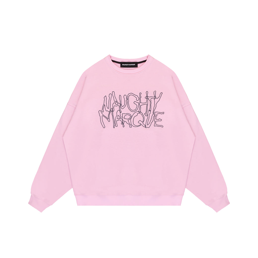 “Current” Pink Crewneck