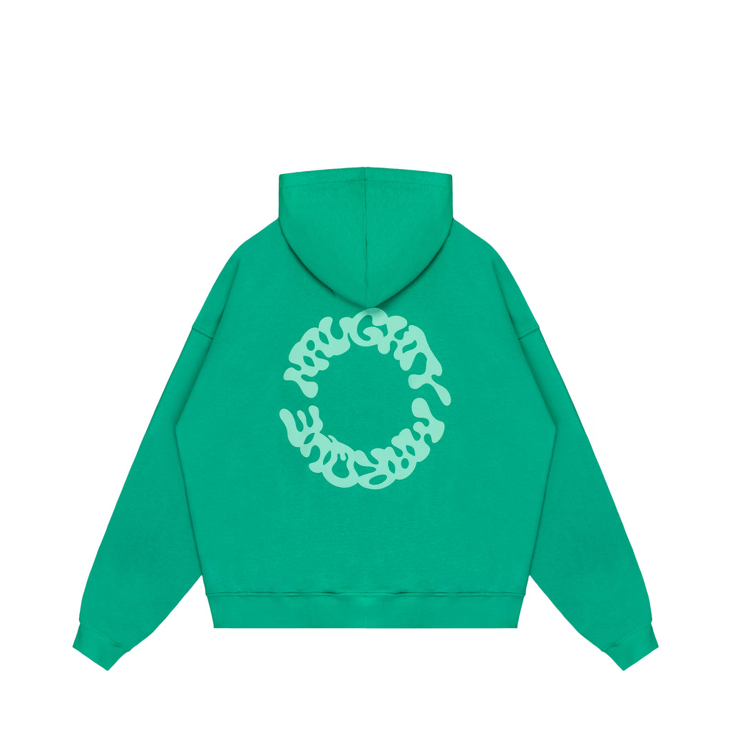 “Orbit” Green Hoodie