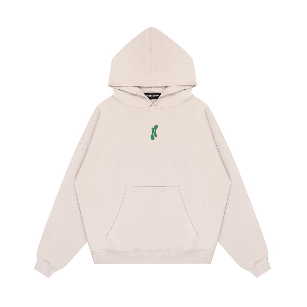 “Orbit” Beige Hoodie