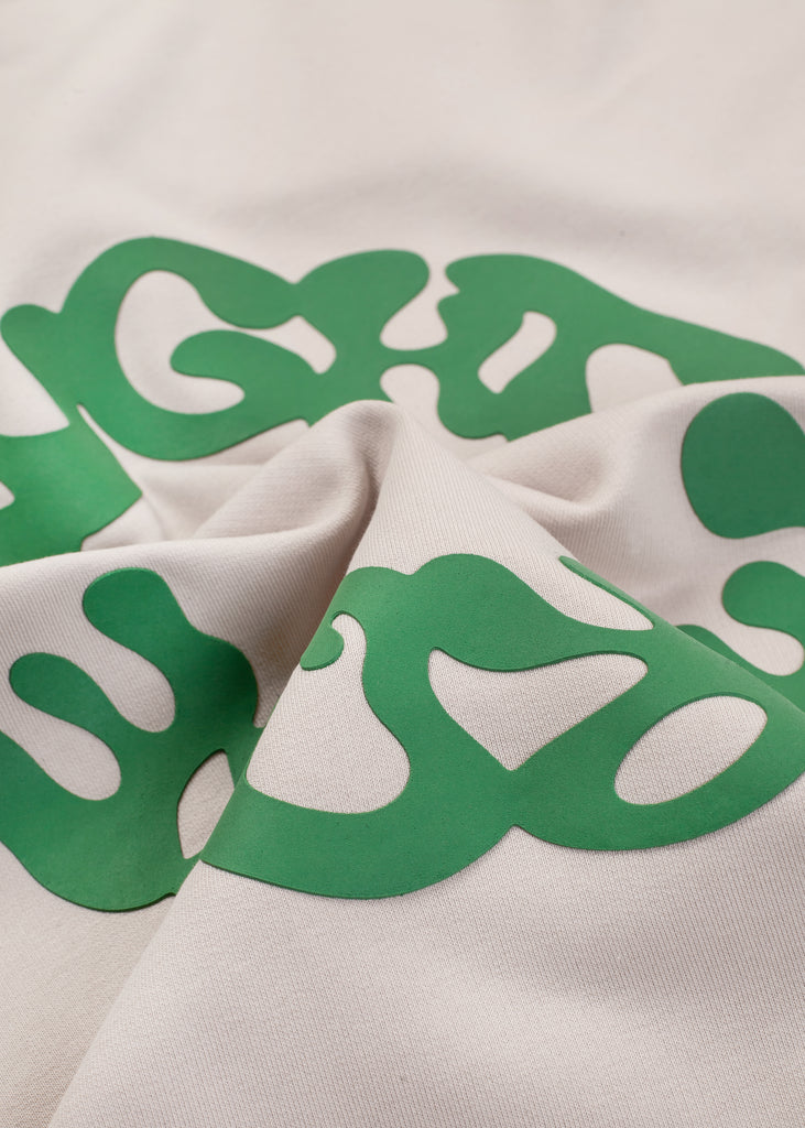 “Orbit” Beige Hoodie