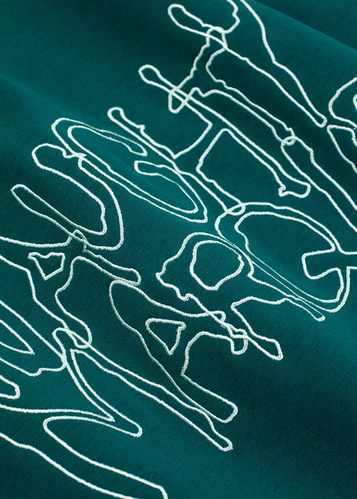 “Current” Green Hoodie