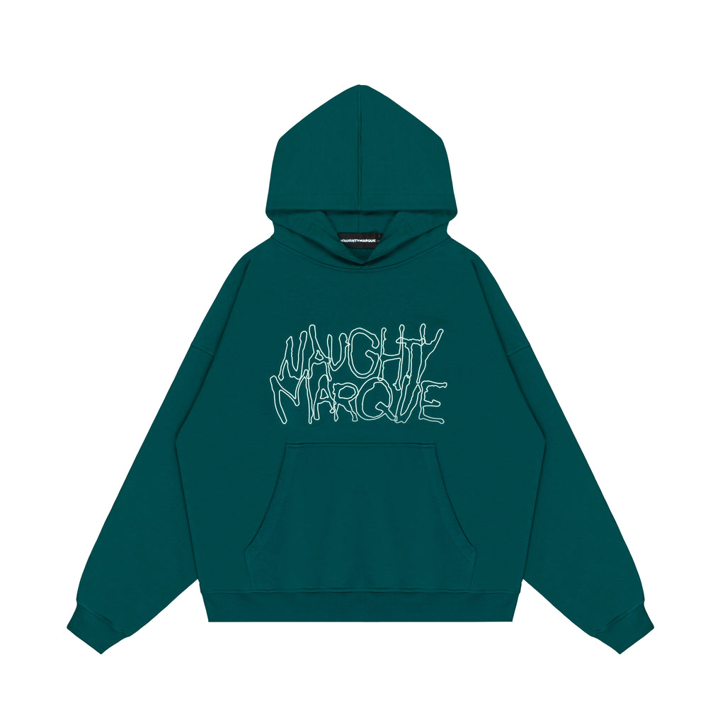“Current” Green Hoodie