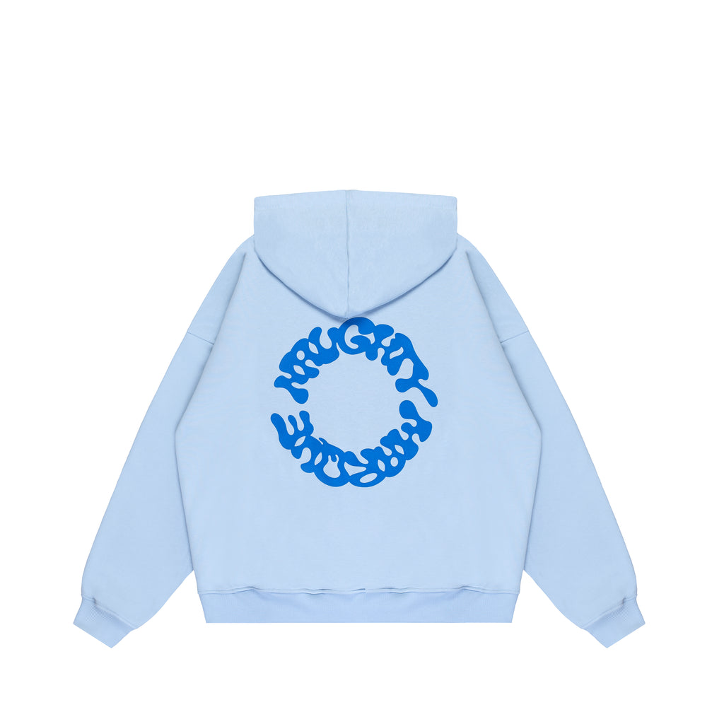 “Orbit” Baby Blue Hoodie