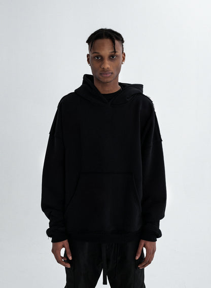 "Ordinaire" Black Hoodie